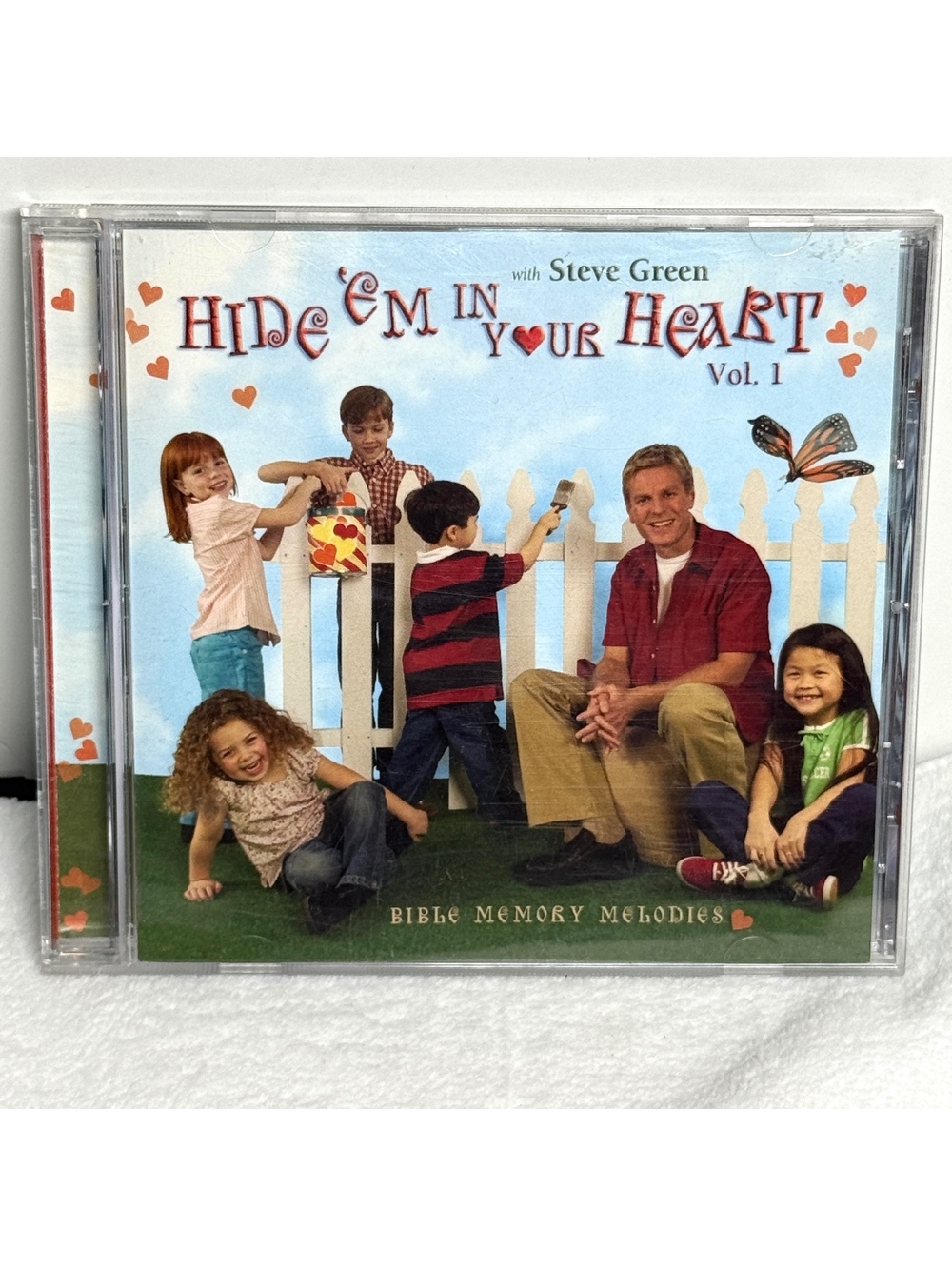 Steve Green Hide ’Em in Your Heart Vol. 1 CD 2003 Christian Kids Bible
